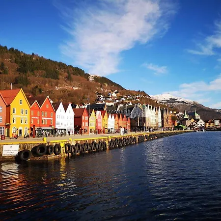 In The Heart Of - 3 Min Walk To Bryggen Lägenhet Bergen